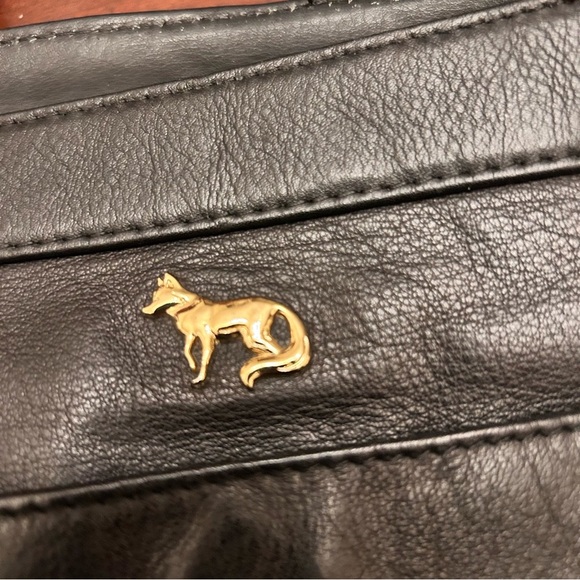 Emma Fox Leather Purse With Shoulder Strap - Picture 12 of 14